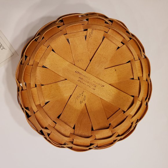 2001 Longaberger Button Basket Protector Liner - Picture 5 of 6